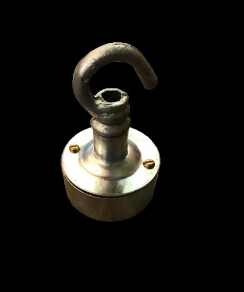 Galvanised industrial conduit lighting hook